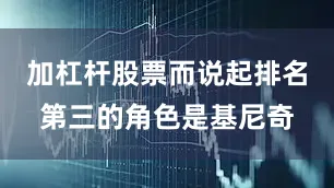 加杠杆股票而说起排名第三的角色是基尼奇